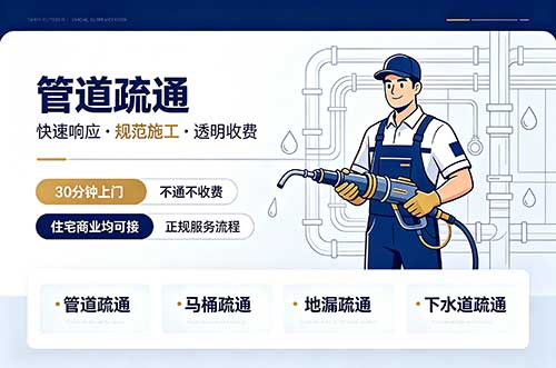 万城管道疏通